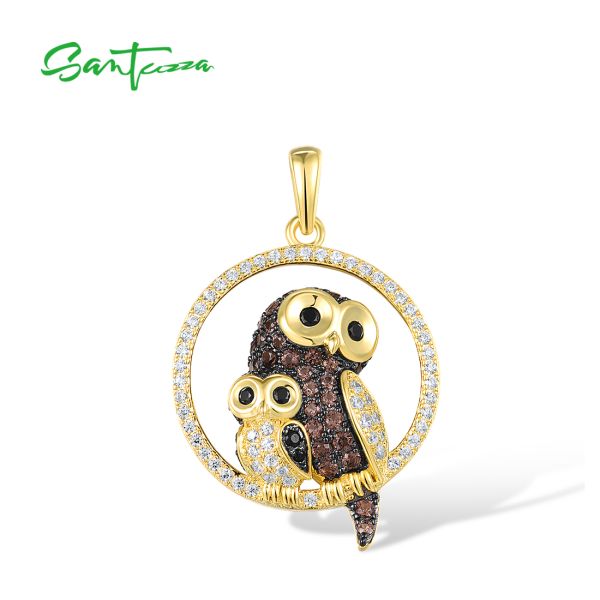 服/ファッション PS: Sitting Owl with Pentacle Pendant Sterling Silver Owl with Bone Pentacle Pendant – Pagan Necklace