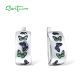 SANTUZZA 925 Sterling Silver Earrings Sparkling Blue&Green Spinel Lovely Butterfly Jewelry